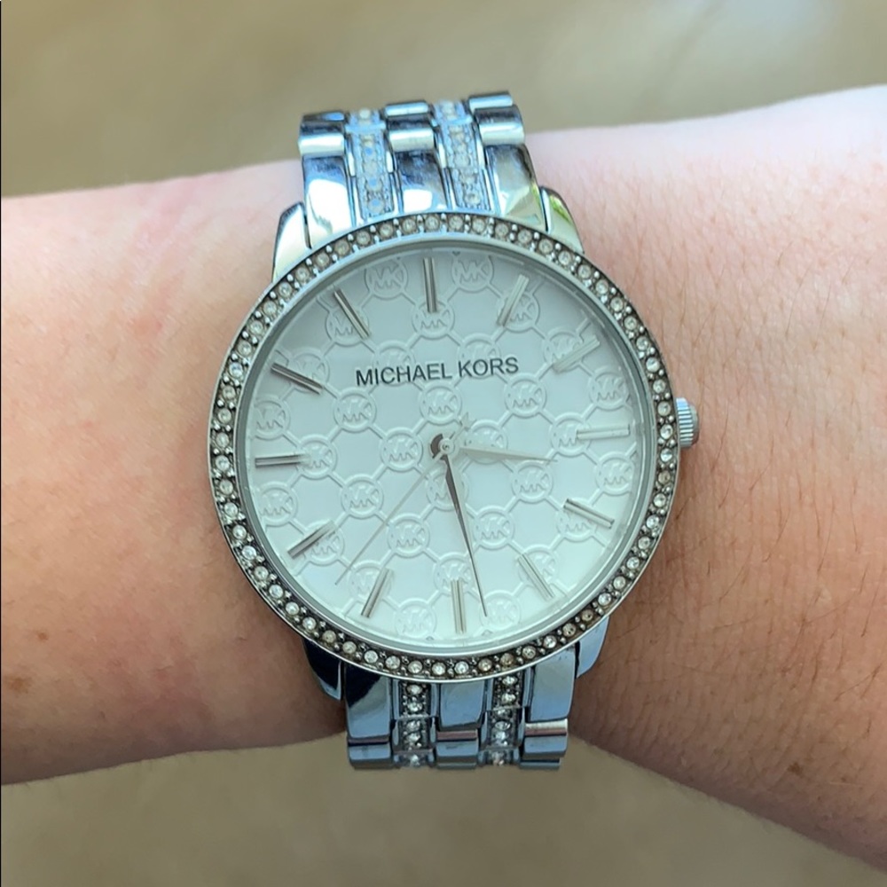 Michael Kors silver watch